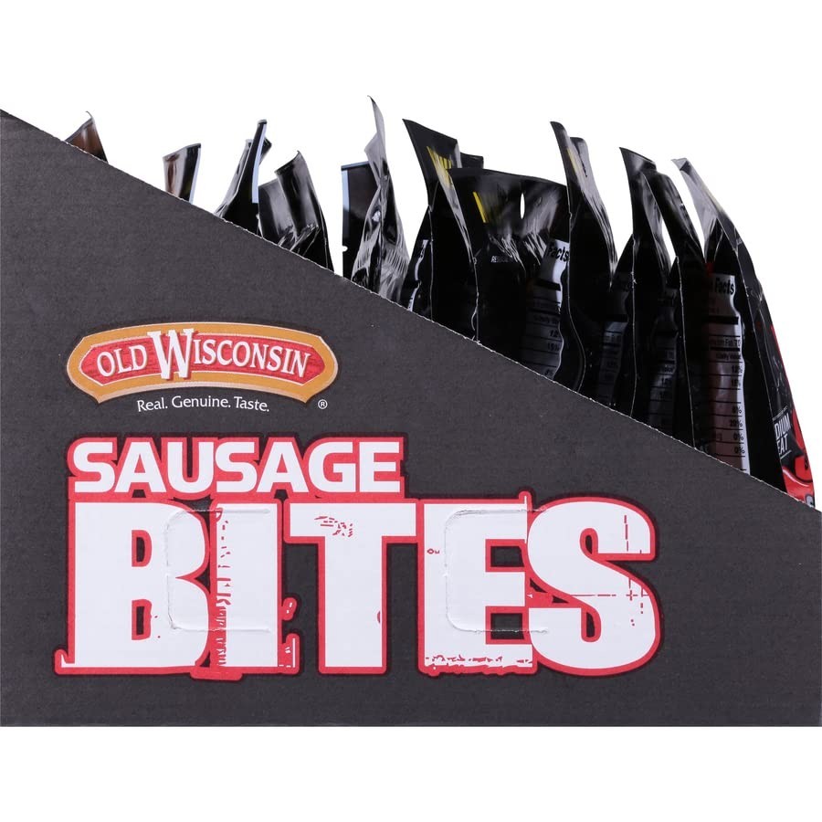 Bold Flavor Hot & Spicy Sausage Bites – 4oz Resealable Snack Package