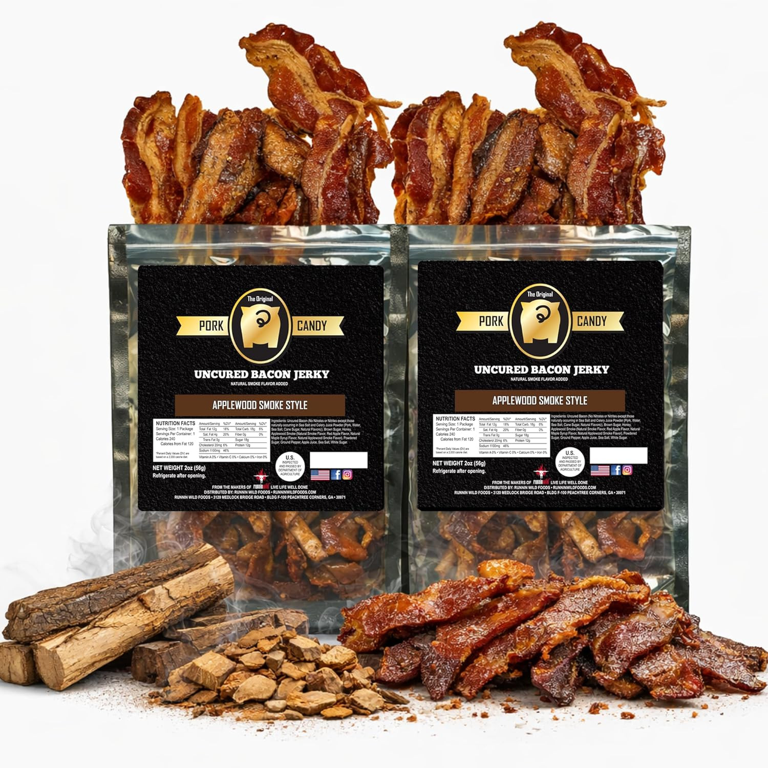 Smoked Applewood Bacon Jerky – Sweet, Smoky & Irresistibly Delicious Gourmet Ind
