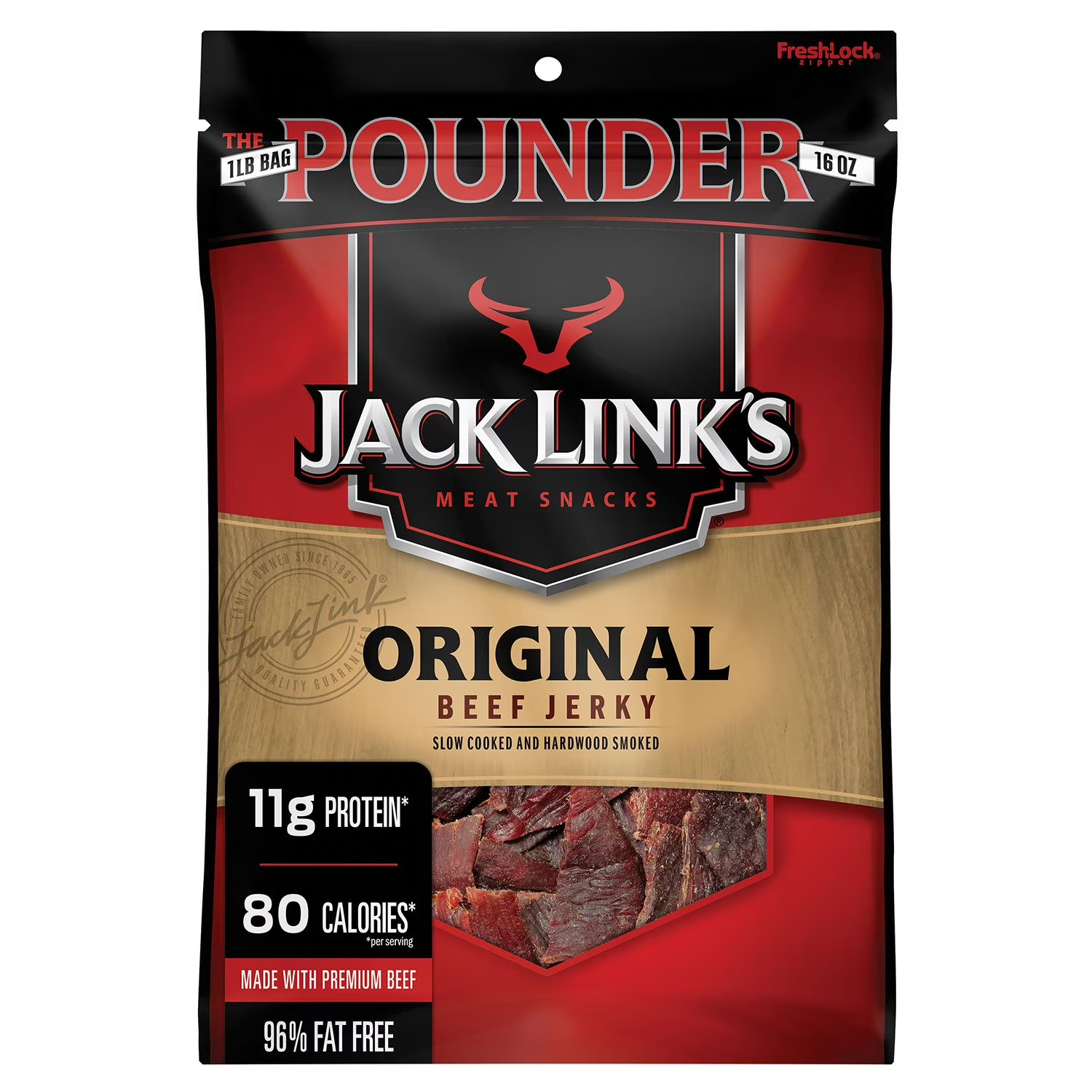 Jack Link’s Original Beef Jerky, 16 oz.