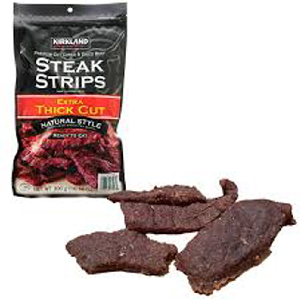 1 Pack, NEW Kirkland Signature Premium Extra Thick Steak Strips, 12 oz/Pack