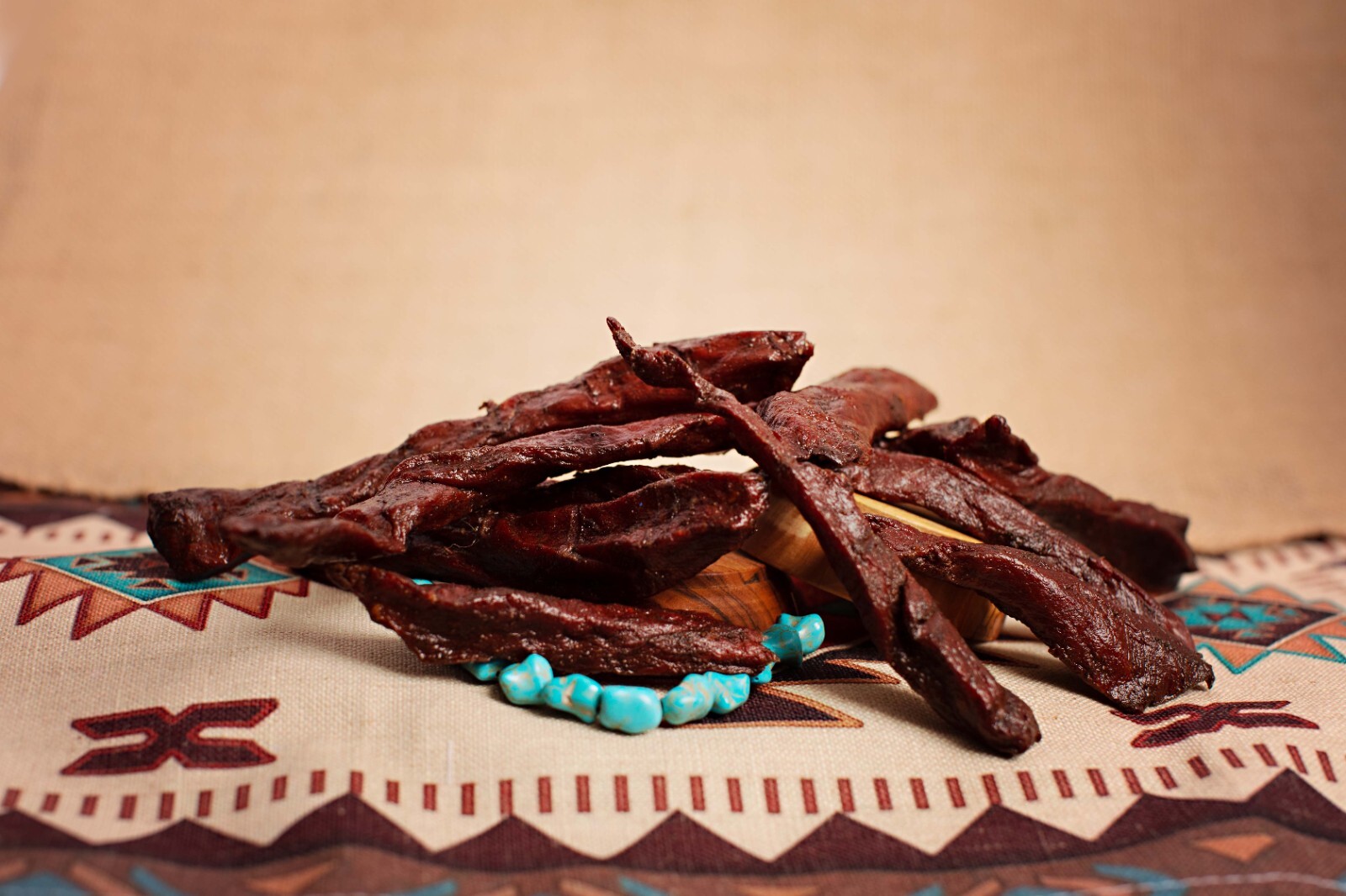 Homemade Hickory Smoked Buffalo Jerky