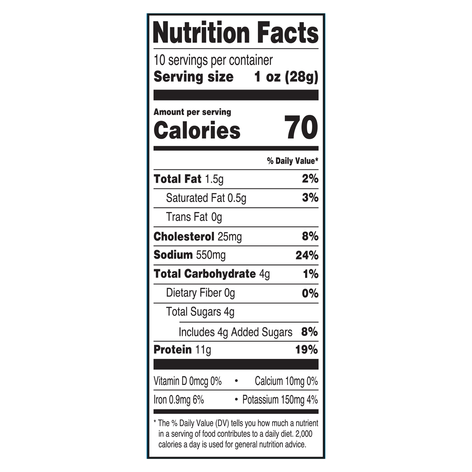 2 Pack – Original Beef Jerky Value Pack, 10 oz