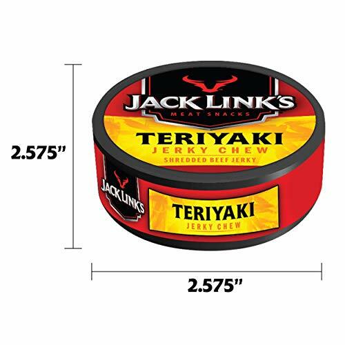 Jack Link’s Jerky Chew, Teriyaki, 0.32 oz 12-Pack