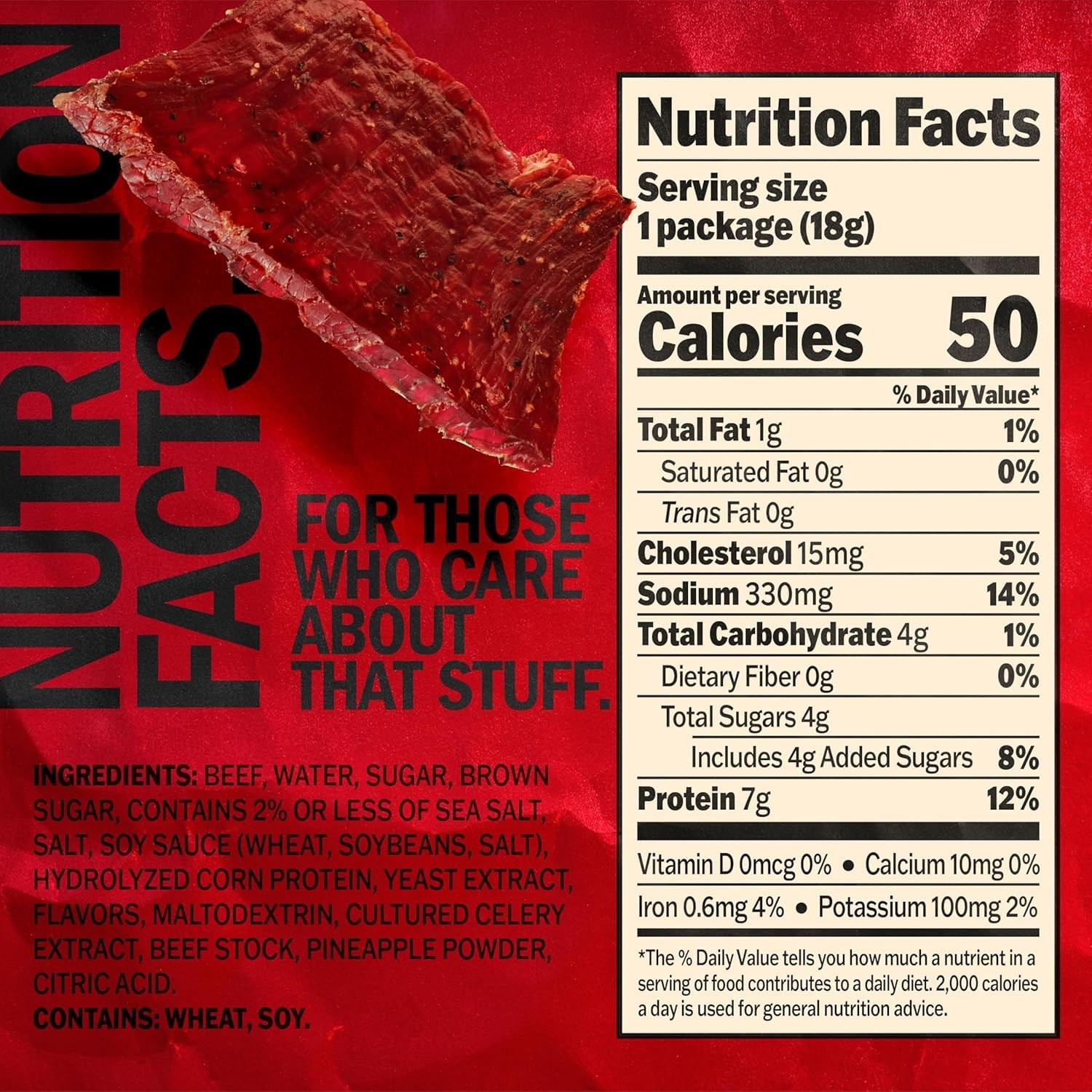 Jack Link’s Beef Jerky Multipack – 0.625 Ounce (Pack of 20), Original