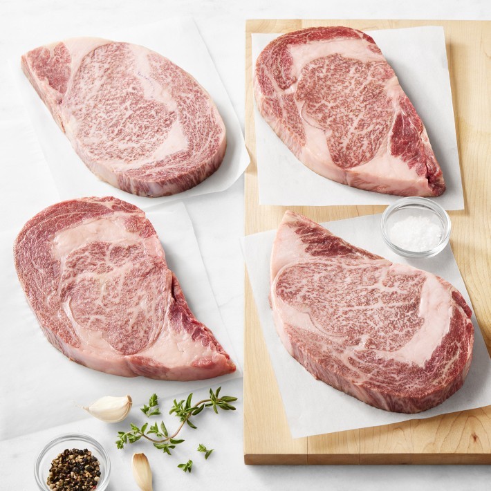 Snake River Farms Black Label Wagyu Ribeye-Williams Sonoma|41065