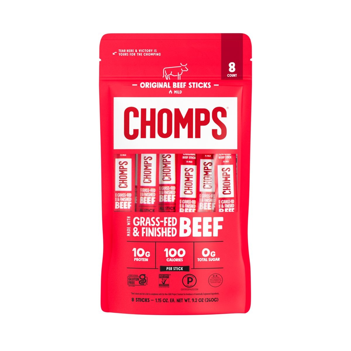 Original Beef Meat Sticks – 9.2oz/8ct