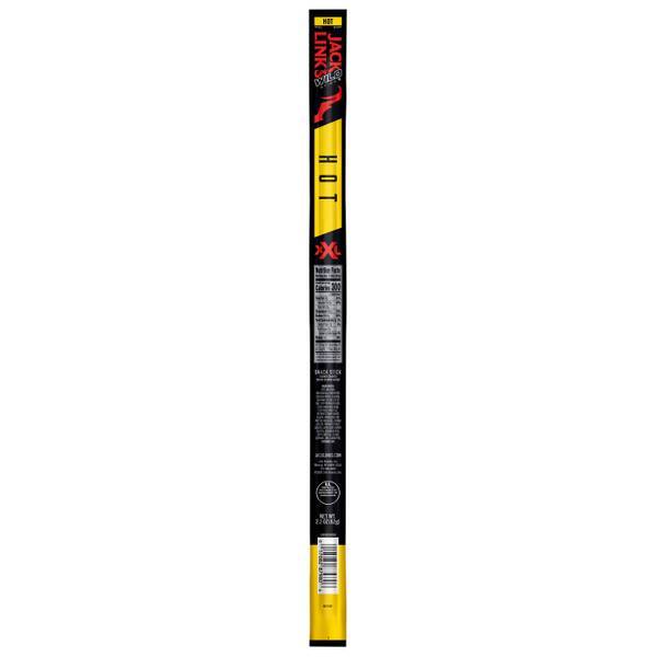 Jack Link’s Wild Hot Stick, 2.2 oz, Fiery Snack Experience (Pack of 24)