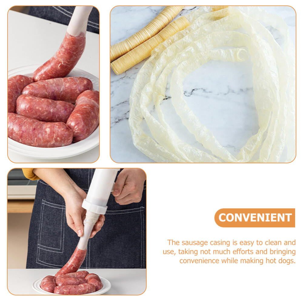 Food-grade Premium Safe Sausage Coat Diy Sausage Casing for Sausage Making