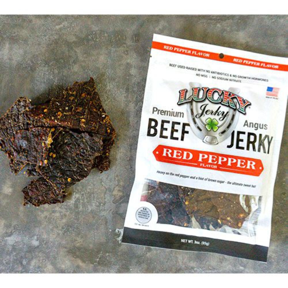Red Pepper Beef Jerky | Pack of 2 | 3 oz | Shipping Included | Nebraska Star Bee