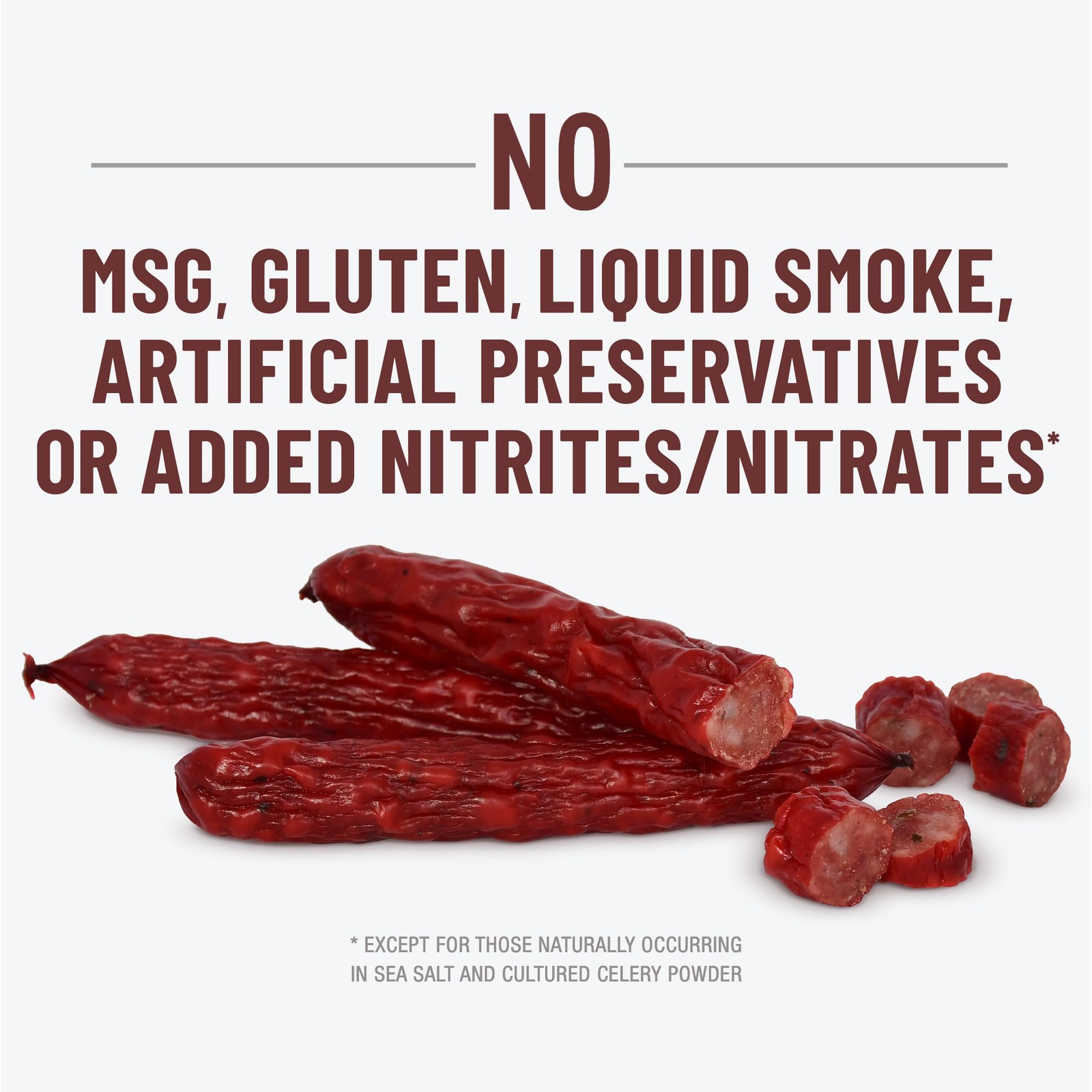 Duke’s Pork Hot & Spicy Smoked Shorty Sausages, 7g Protein Per Serving, Fathe…