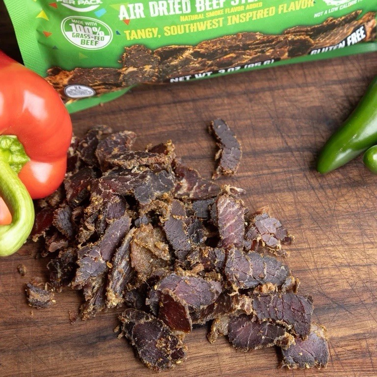 The Bearded Butchers Carne Asada Biltong, 3 oz – Air-Dried Beef Snack