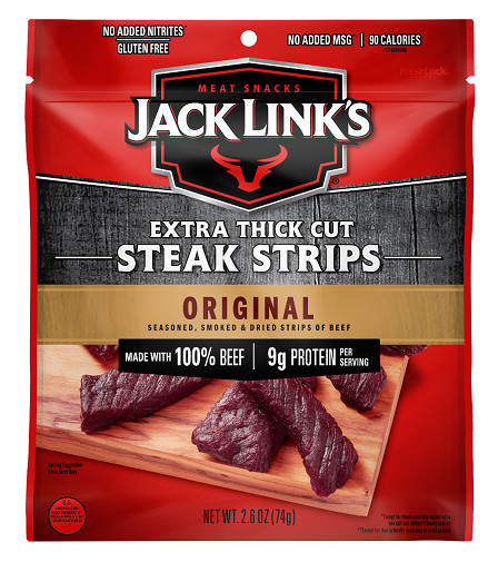 Jack Link’s Extra Thick Cut Steak Strips Original