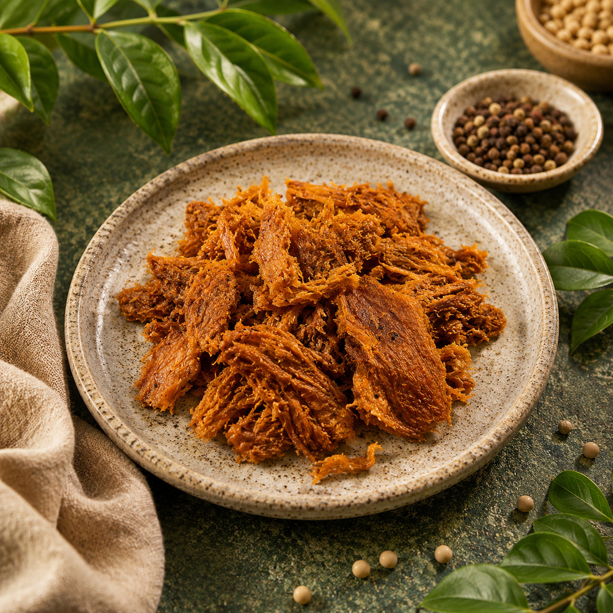 Plant Based Vegan Black Pepper Jerky, Made In Taiwan, 5.3 oz Value Deal