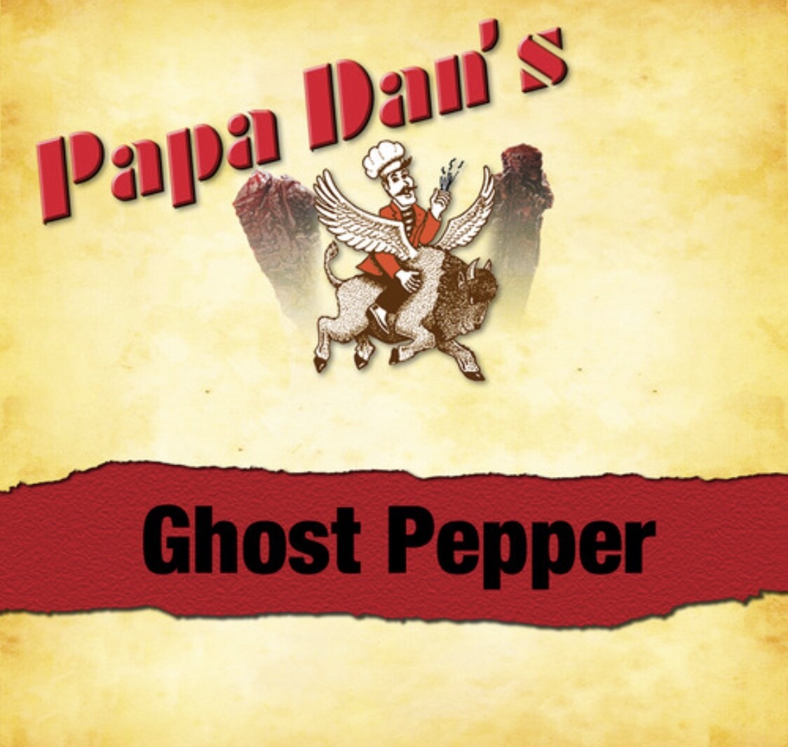 Sweet & Hot Ghost Pepper Papa Dan’s Premium Beef Jerky ~1/2 Pound Bag~ Jerky Hut