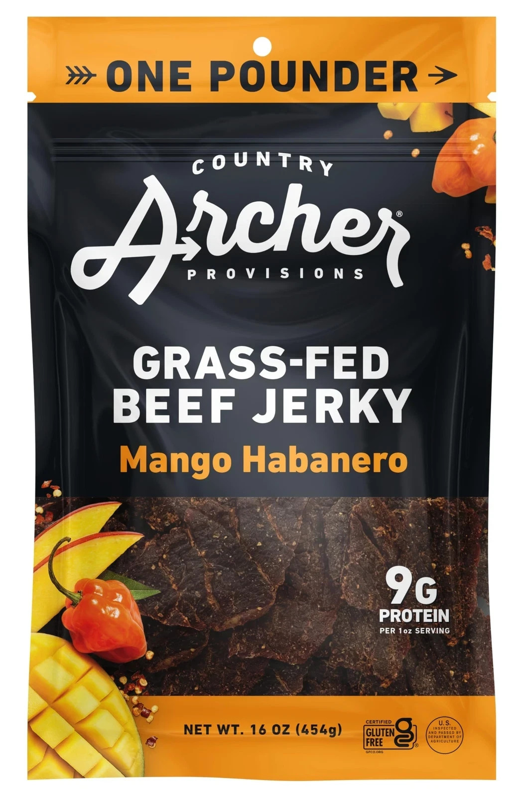 Country Archer Grass-Fed Beef Jerky – Beef Jerky Snack Pack Beef Jerky Bulk I…