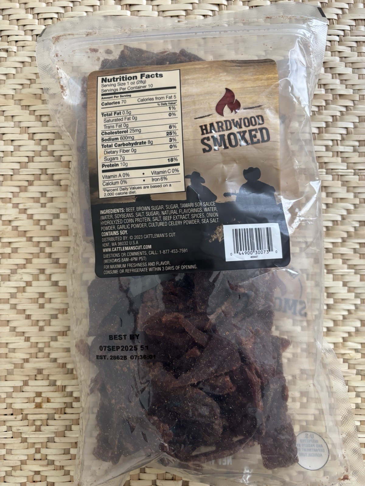 Teriyaki Beef Jerky, 10 Ounce