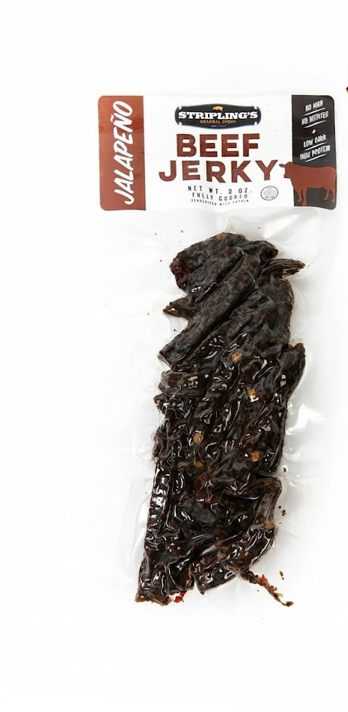 Stripling’s Jalapeño Hot Beef Jerky, 2.0-oz(6 pack) Free Shipping.