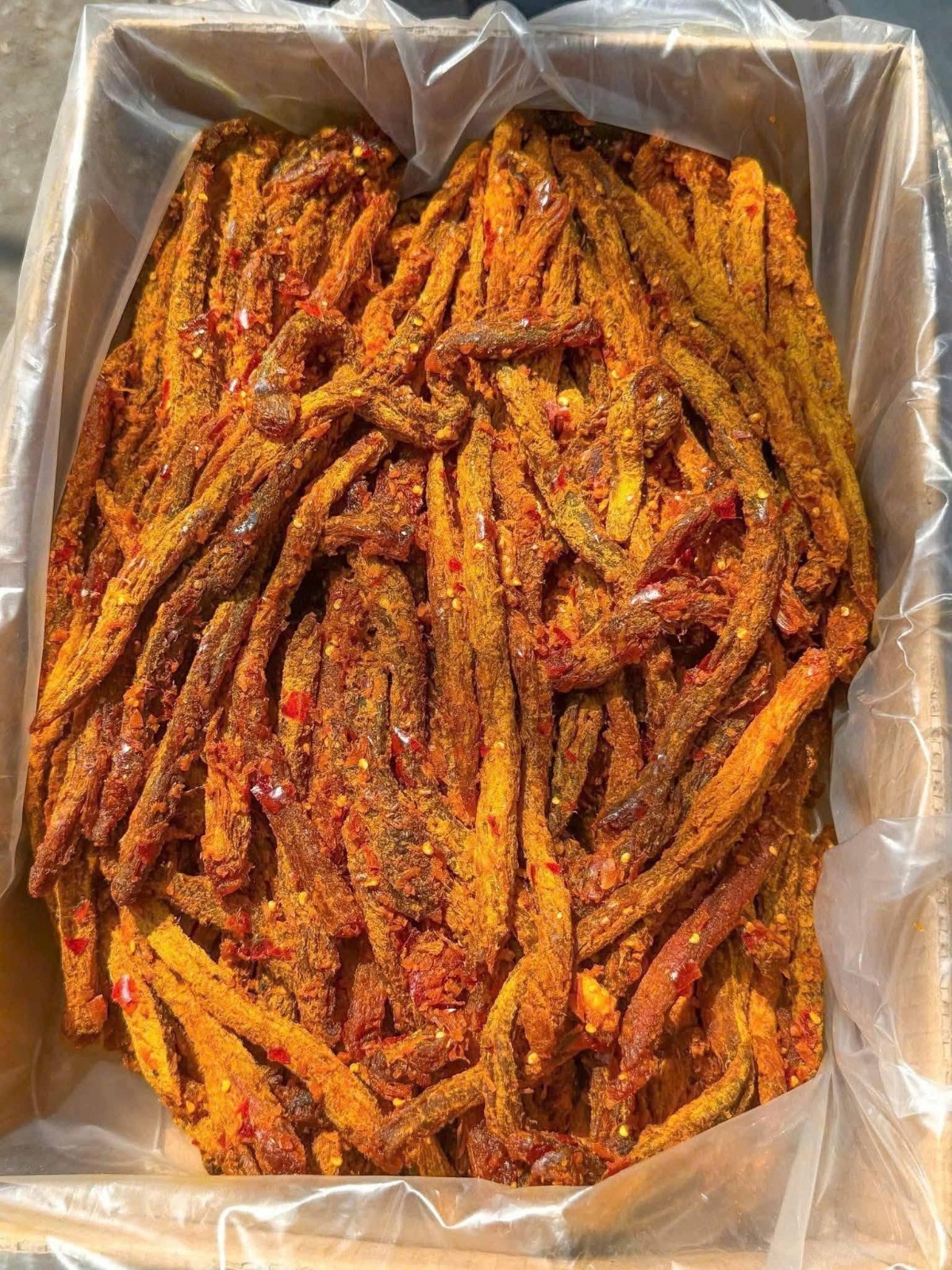 Spicy Vietnamese Beef Strips Jerky 200g Traditional Dried Beef Ready to Eat