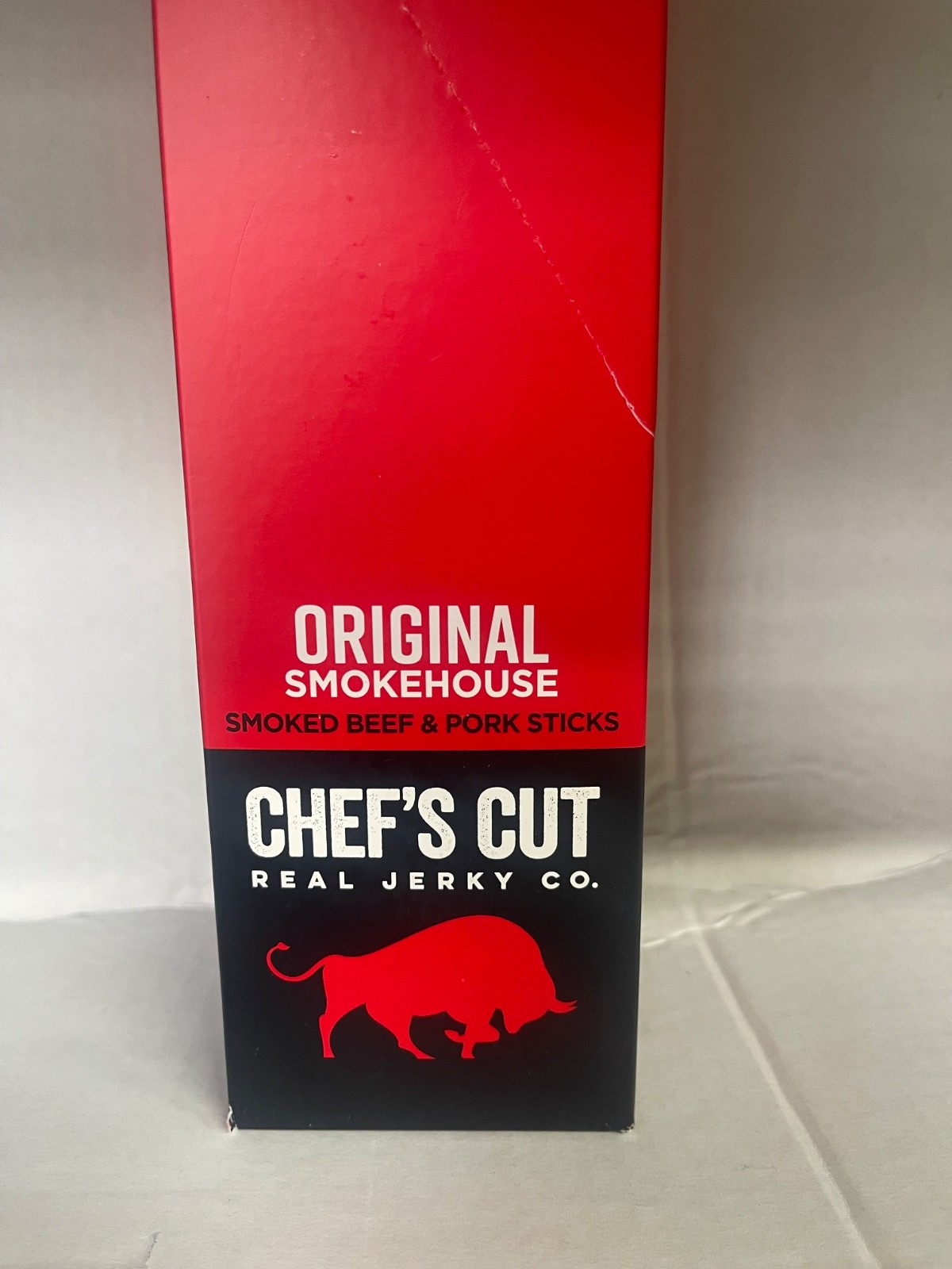 Chef’s Cut Original Smokehouse Smoked Beef & Pork Sticks 16 Pack Real Jerky 16oz