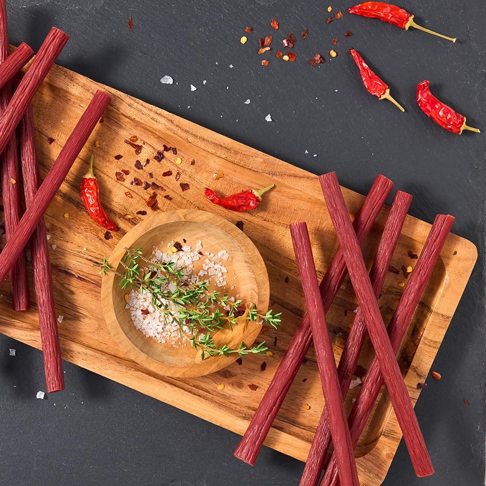 Weaver’s Habanero Snack Sticks 44 spicy 7 beef and chicken snack sticks per 2…