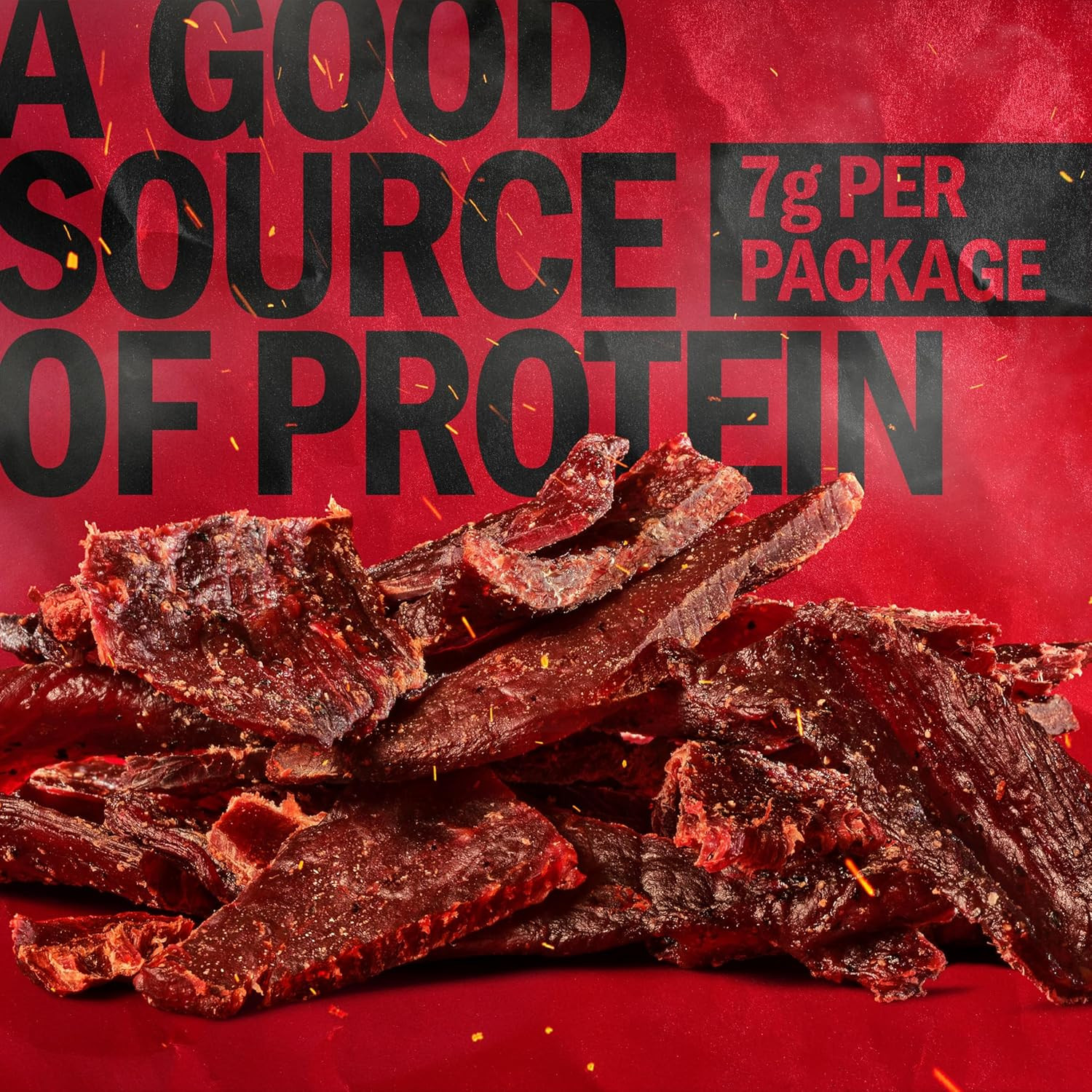 Jack Link’S Teriyaki Beef Jerky Multipack – (5 Pack) 0.625 Oz Bags – Ready to Ea