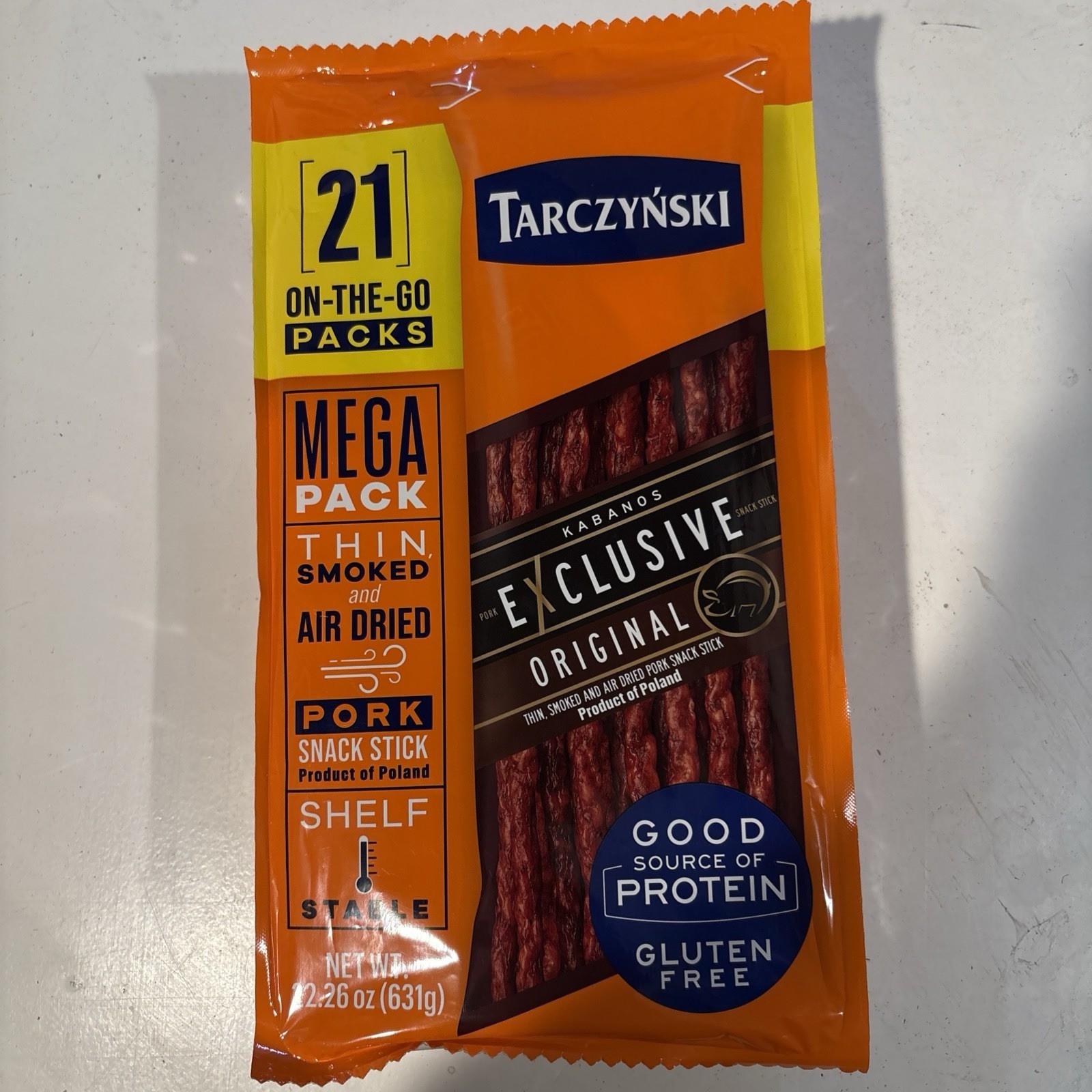 TARCZYNSKI Exclusive Kabanos 21 In- The- Go Packs 22.26 Oz/631 G