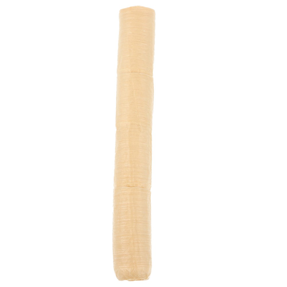 1 Pack Reusable Collagen Sausage Casings for Making Natural Beige Sausages