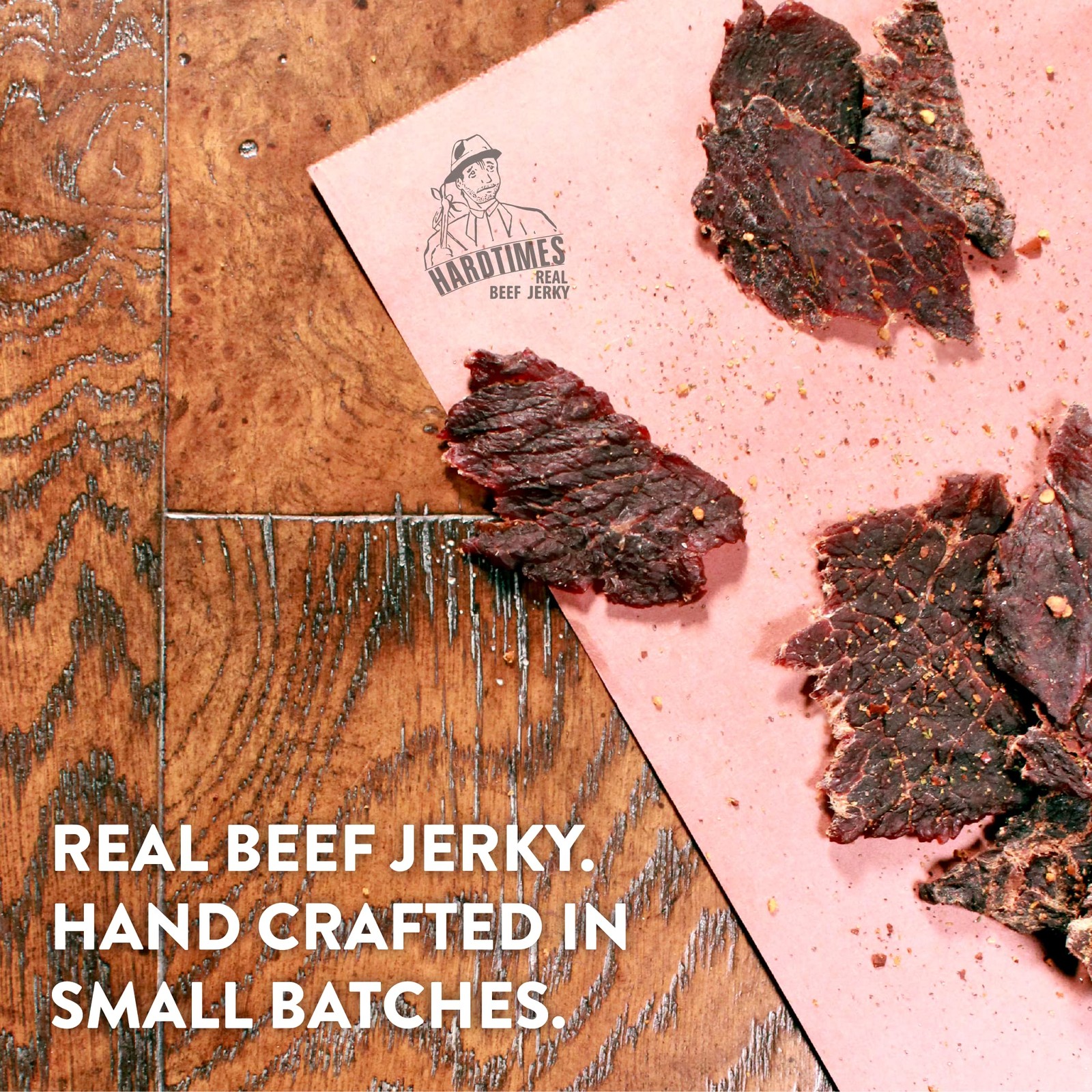 Handcrafted Beef Jerky – Original Flavor – 8 oz. Jar