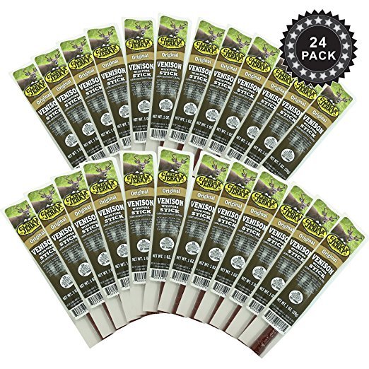 Climax Original Delicious BEST Exotic 1 Oz. Venison with Pork Sticks – 24 Pack