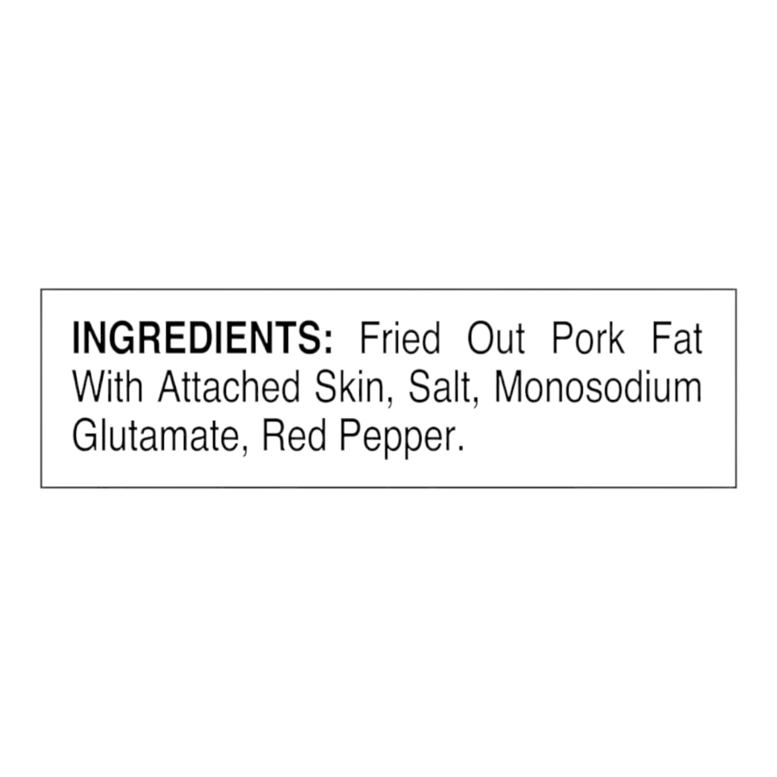 Golden Flake Fried Pork Cracklin Strips Mildly Seasoned w/ Red Pepper-3pk-3.5oz.