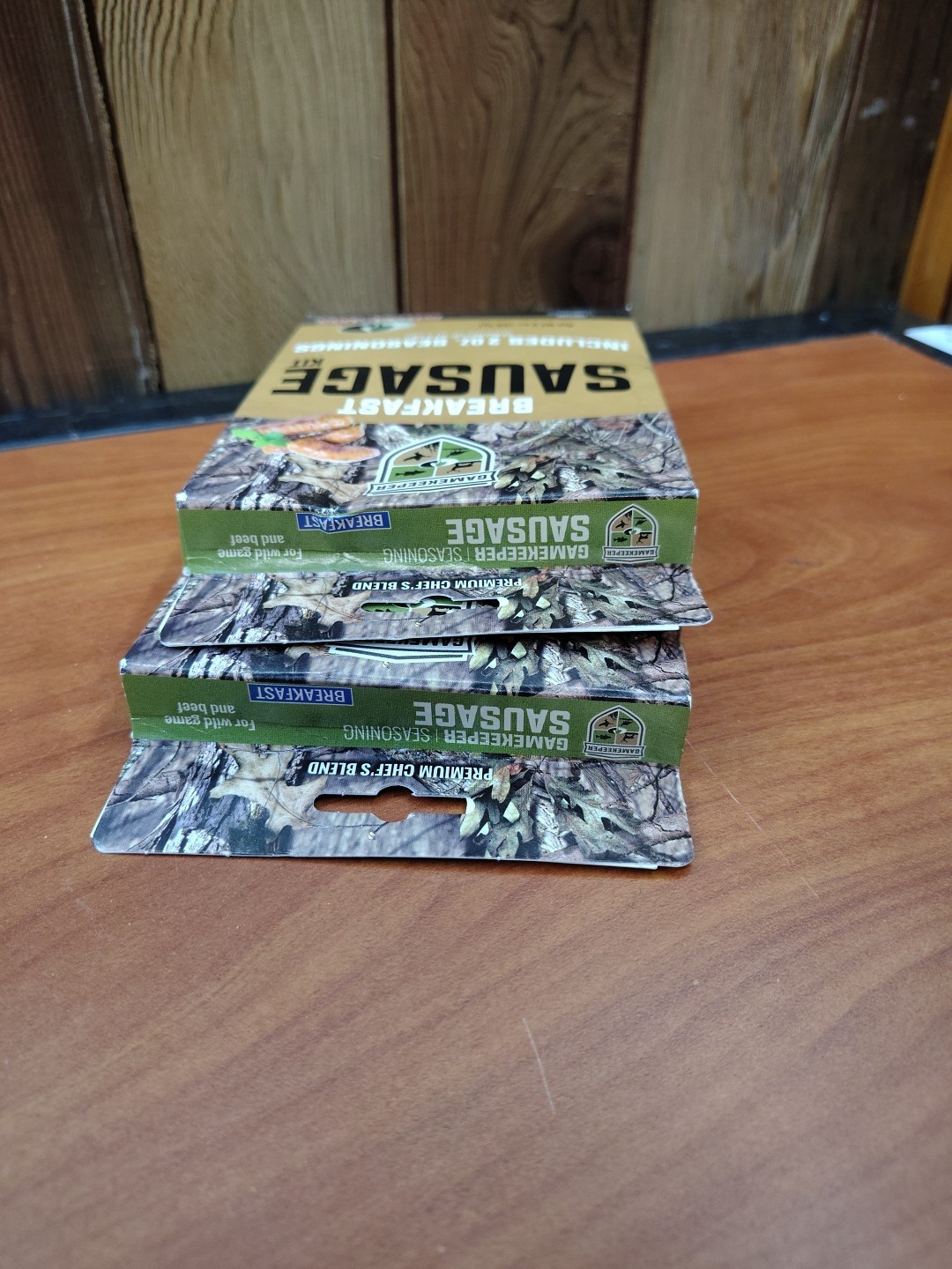 New 2- Mossy Oak Game Keeper Breakfast Sausage Kit Seasoning Up To 5 Pounds