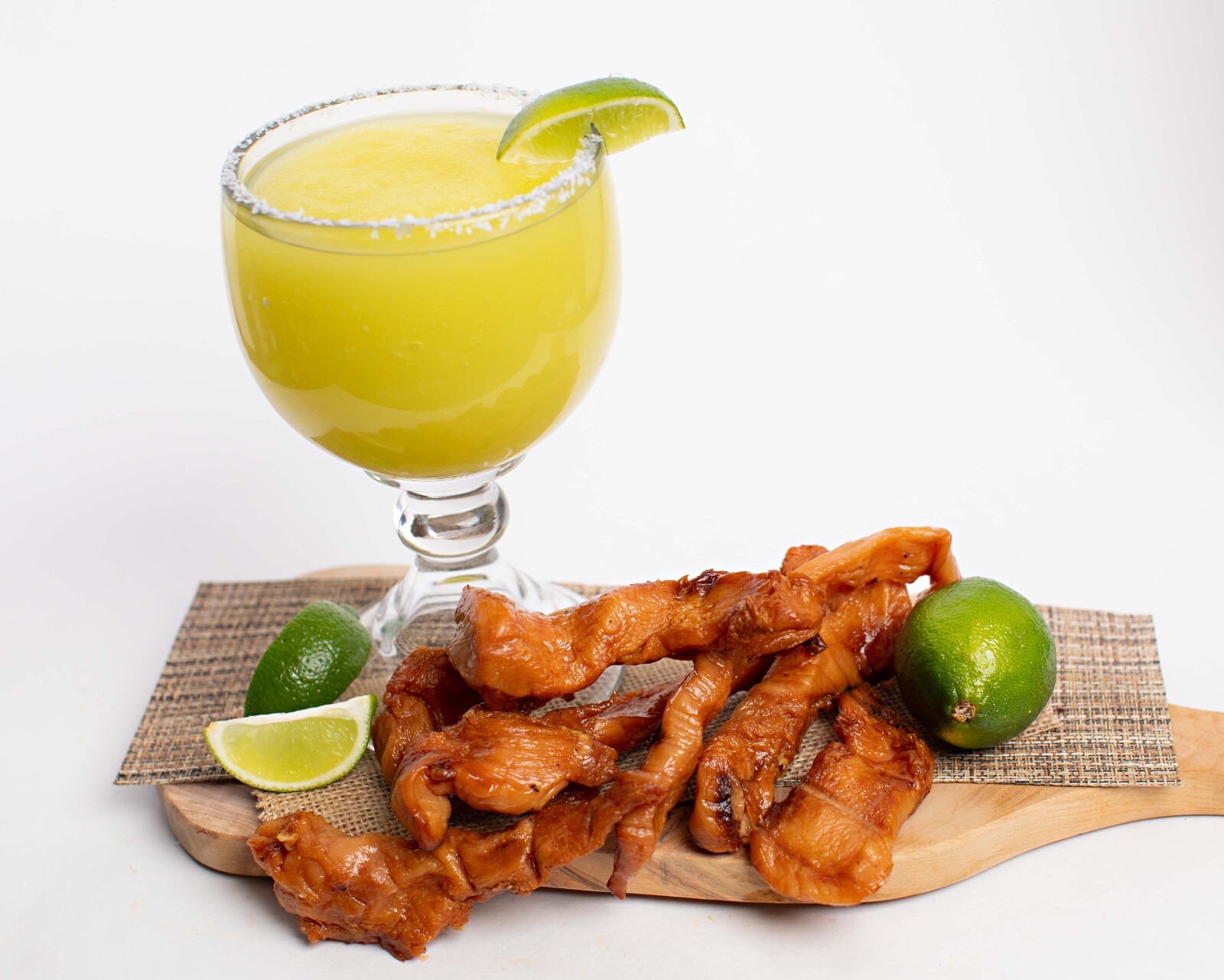 Homemade Margherita Chicken Jerky