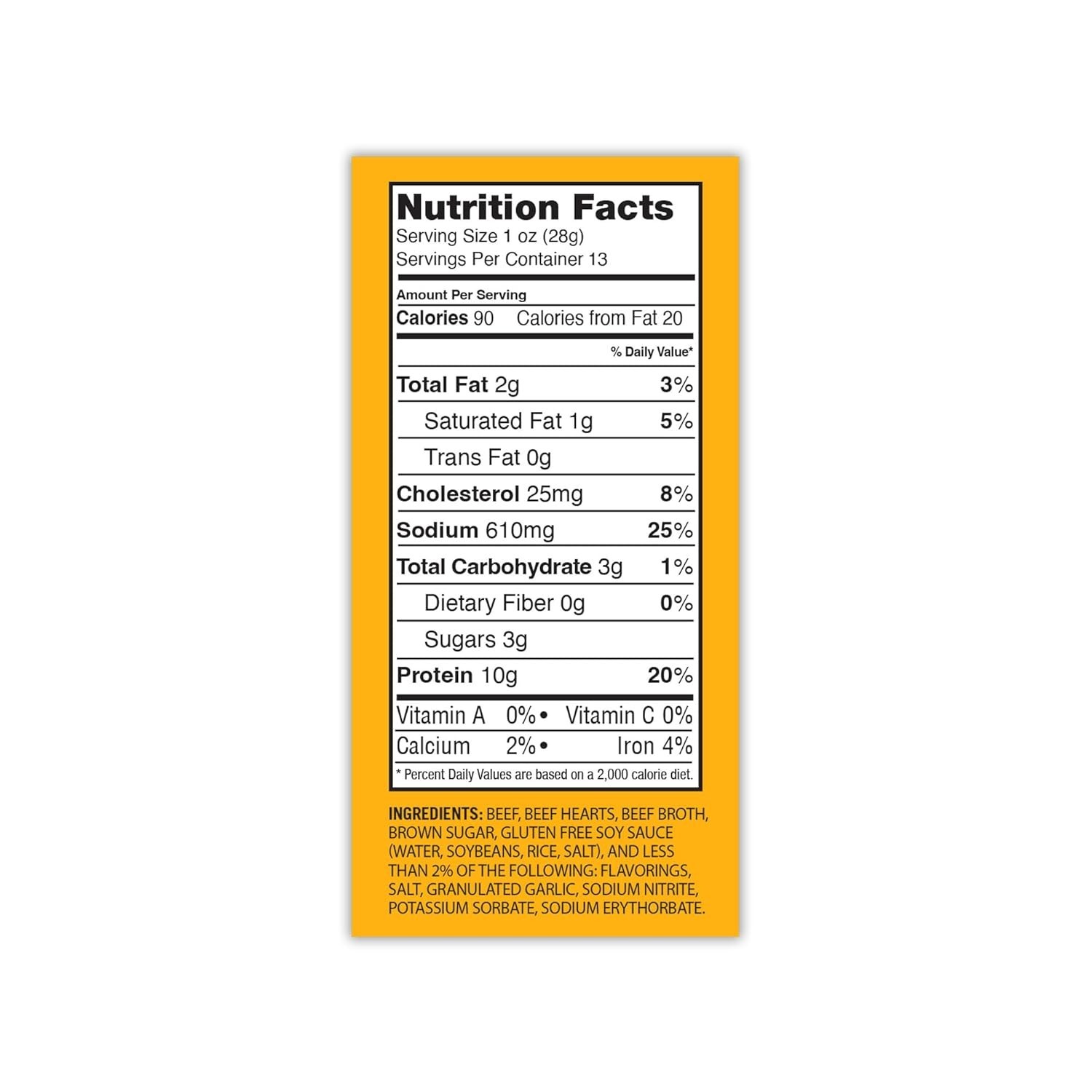 Resealable 13 Oz Silver Dollar Beef Jerky – Gluten-Free & Hardwood Smoked