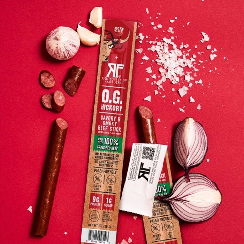 Righteous Felon Craft Jerky Protein Snack Beef Stick – 1oz/9ct