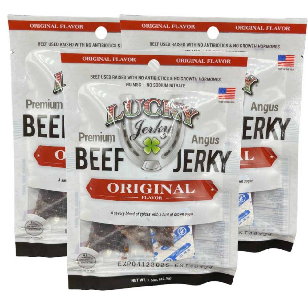 Original Beef Jerky | Pack of 3 | 1.5 oz | Nebraska Star Beef