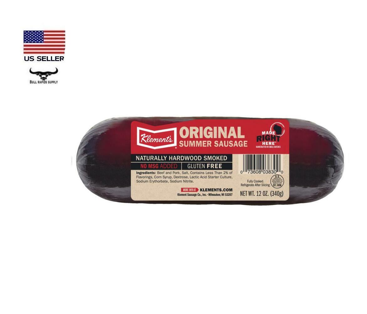 Klement’s Original Summer Sausage, 12 Ounce