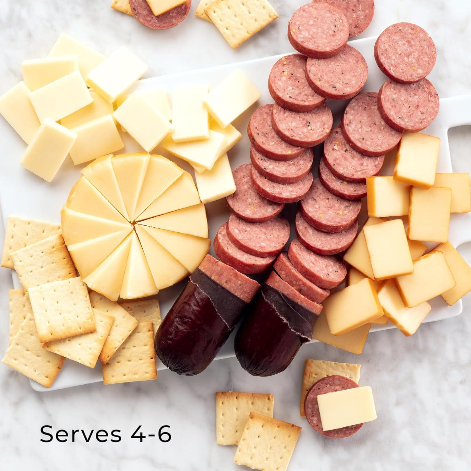 Signature Beef Meat and Cheese Gift Basket (Medium) – Box Set | Charcuterie Boar