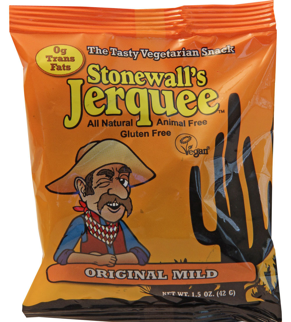 Stonewall’s Meatless Jerquee, 1.5 oz bags (16 Pack)