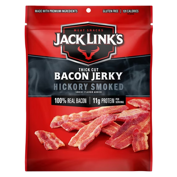 Jack LinJack Link’S Bacon Jerky, Hickory Smoked, 2.5k s Hickory Smoked Jerly 80G