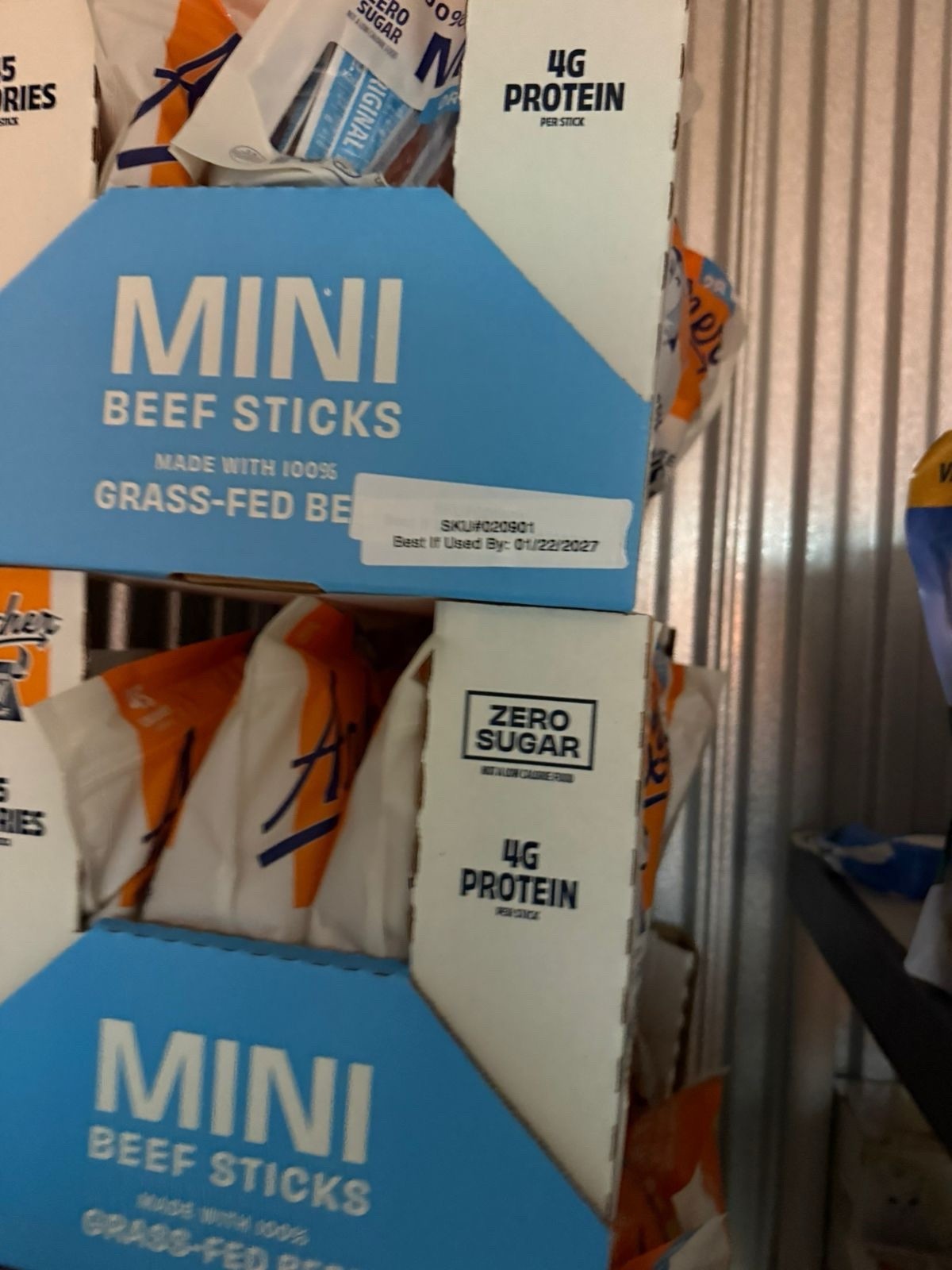 Archer Minis Original Grass-Fed Beef Sticks 28 Count 14oz Gluten Free Zero Sugar