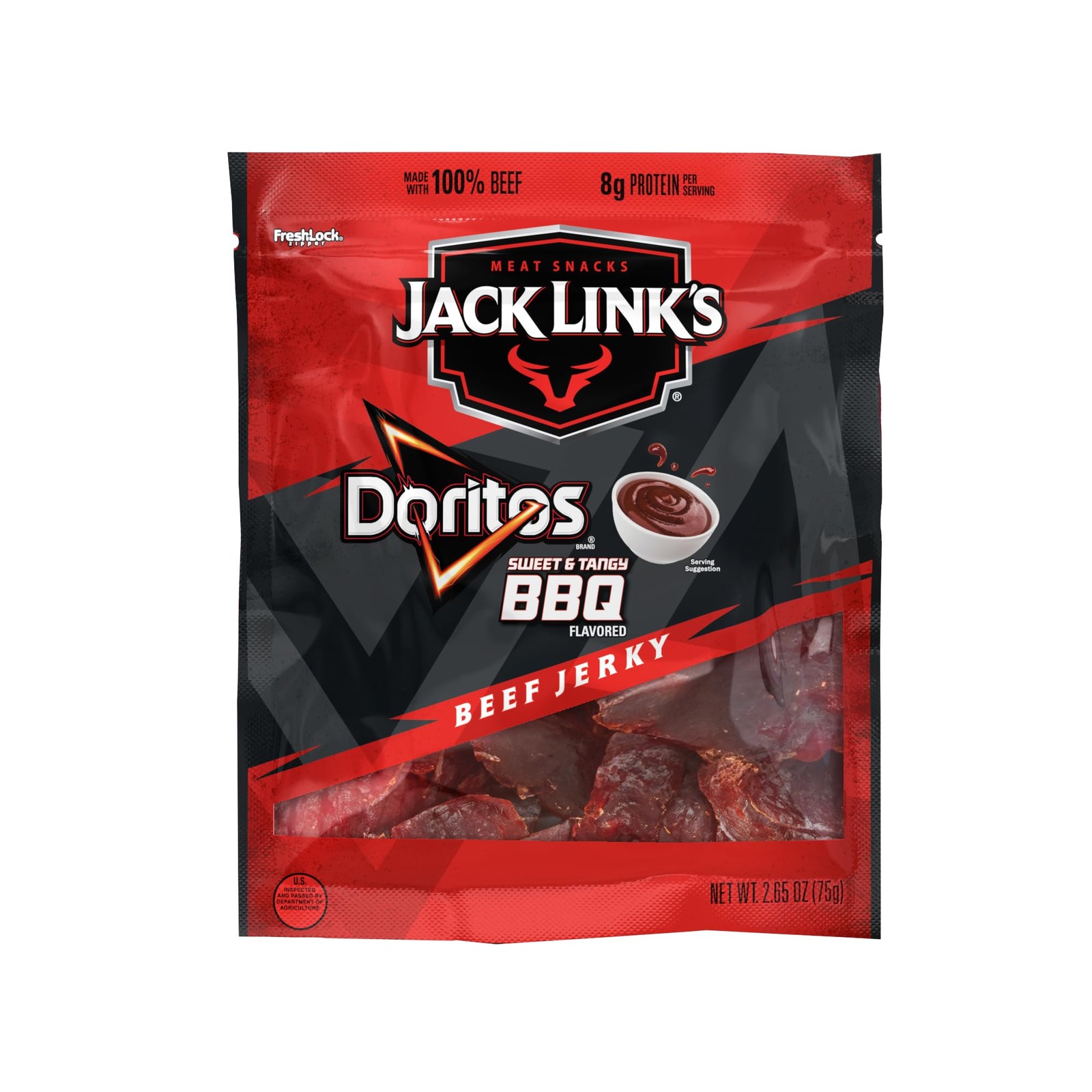 Frito Lay Jack Link’s Doritos Beef Jerky Sweet & Tangy BBQ