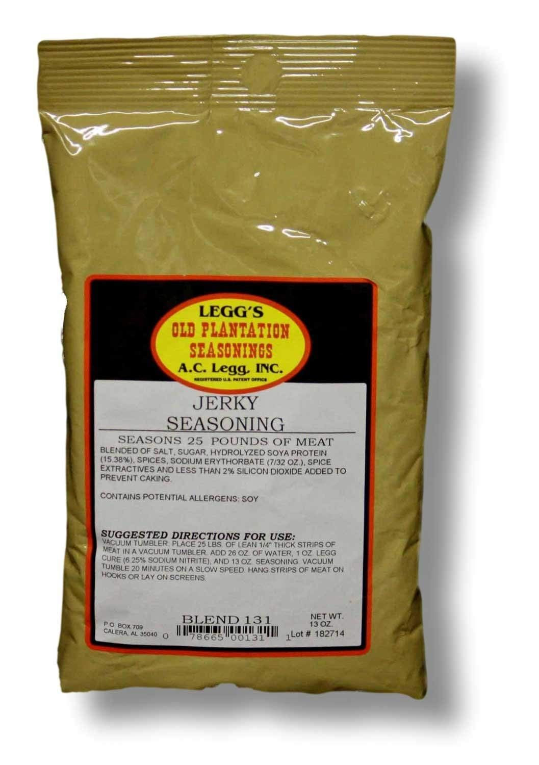 A.C. Legg Traditional Jerky Seasoning, 13 Ounce – with 13 (Pack of 1)