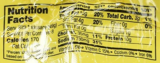 Goya Chorizos 8 Count 14 Oz (2 pack)
