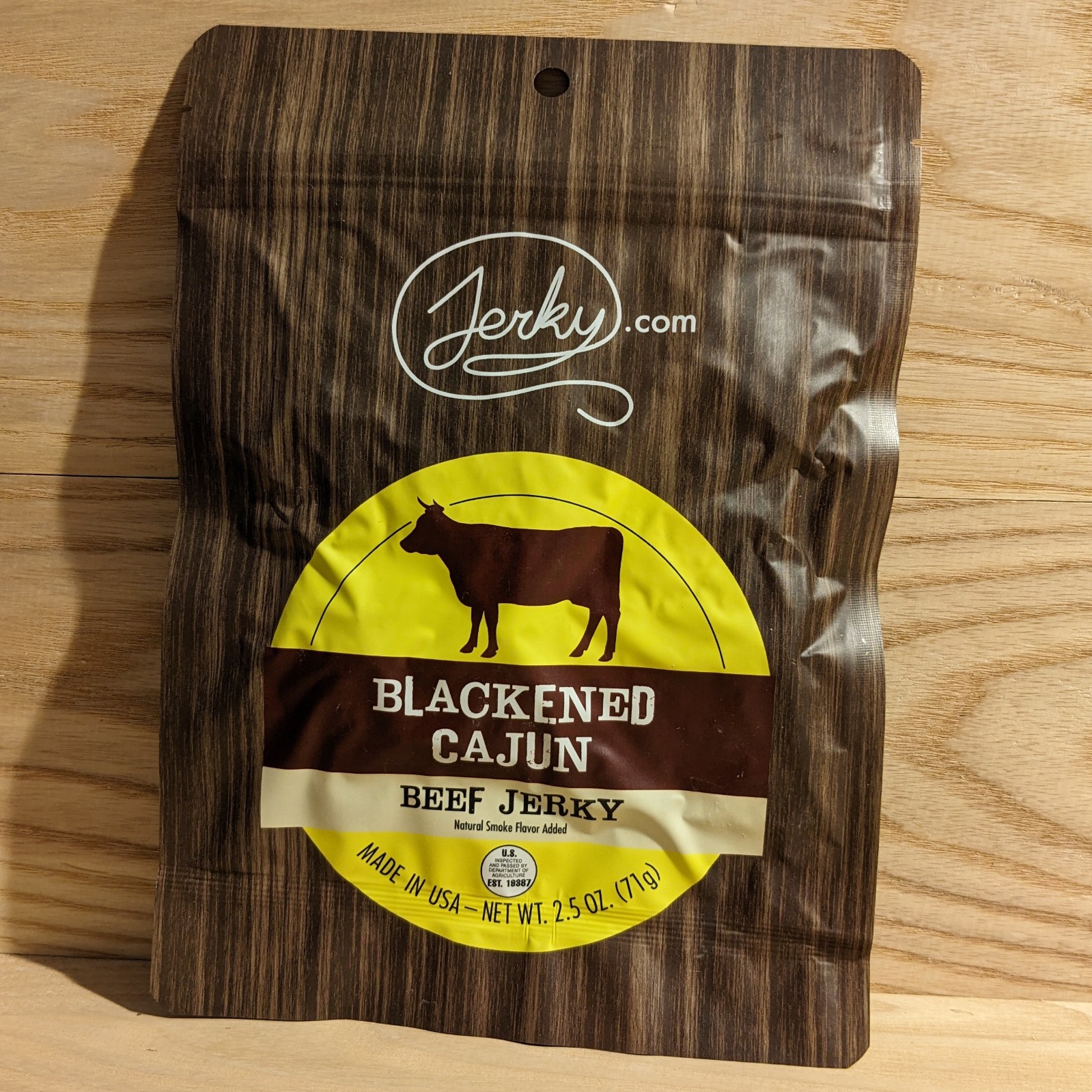blackened cajun beef jerky