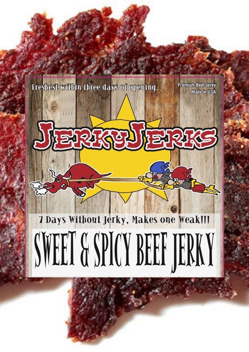 Sweet & Spicy Brisket JerkyJerks 7oz