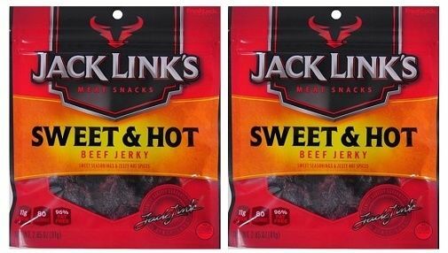Jack Link’s Sweet & Hot Beef Jerky 2 Bag Pack