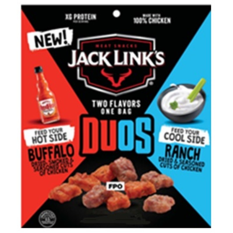 4x Jack Link’s Duos Buffalo Ranch Bulk Snack Treats New Lot Sealed 3.25oz