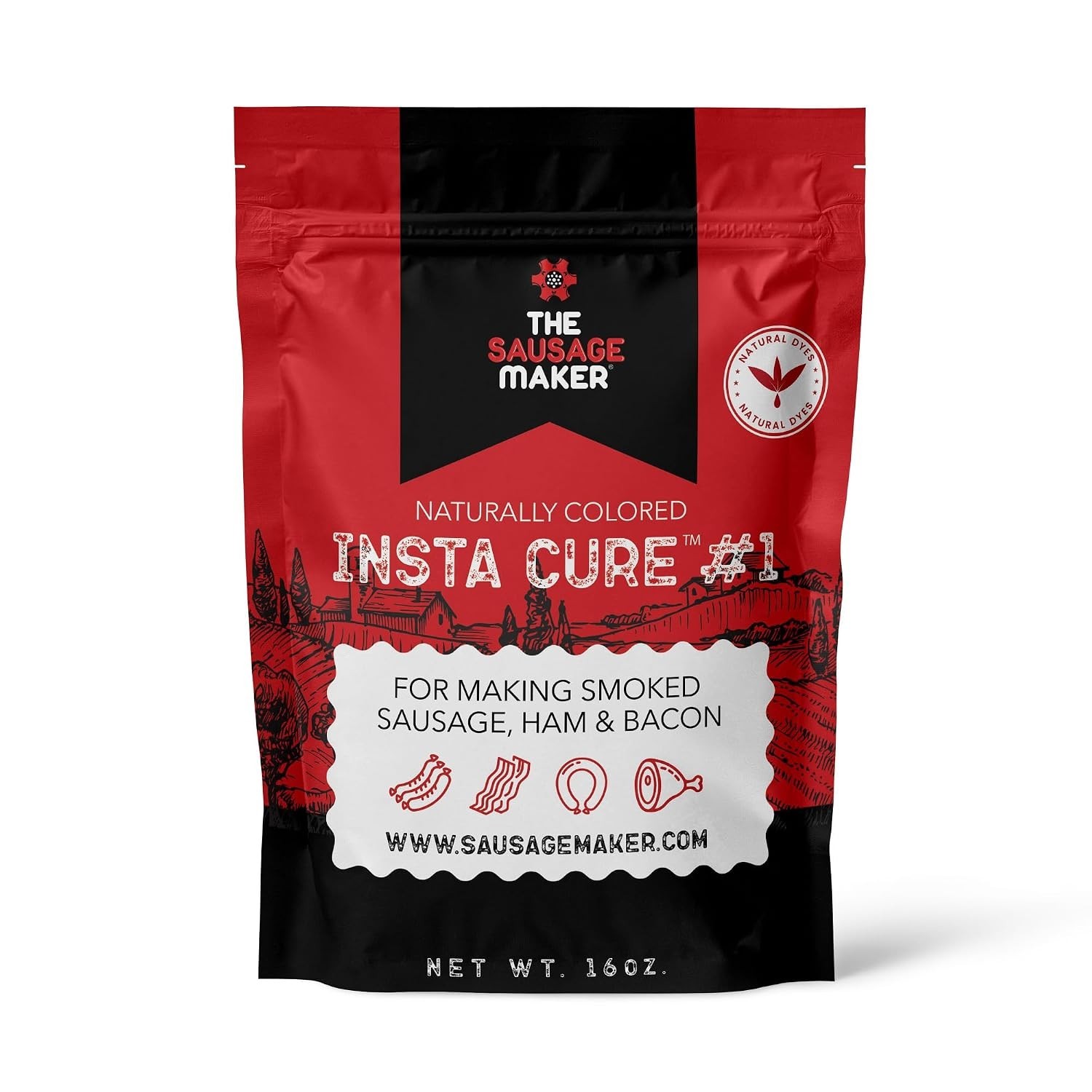 1lb Insta Cure Powder – Naturally Colored Quick Cure for Sausage & Bacon