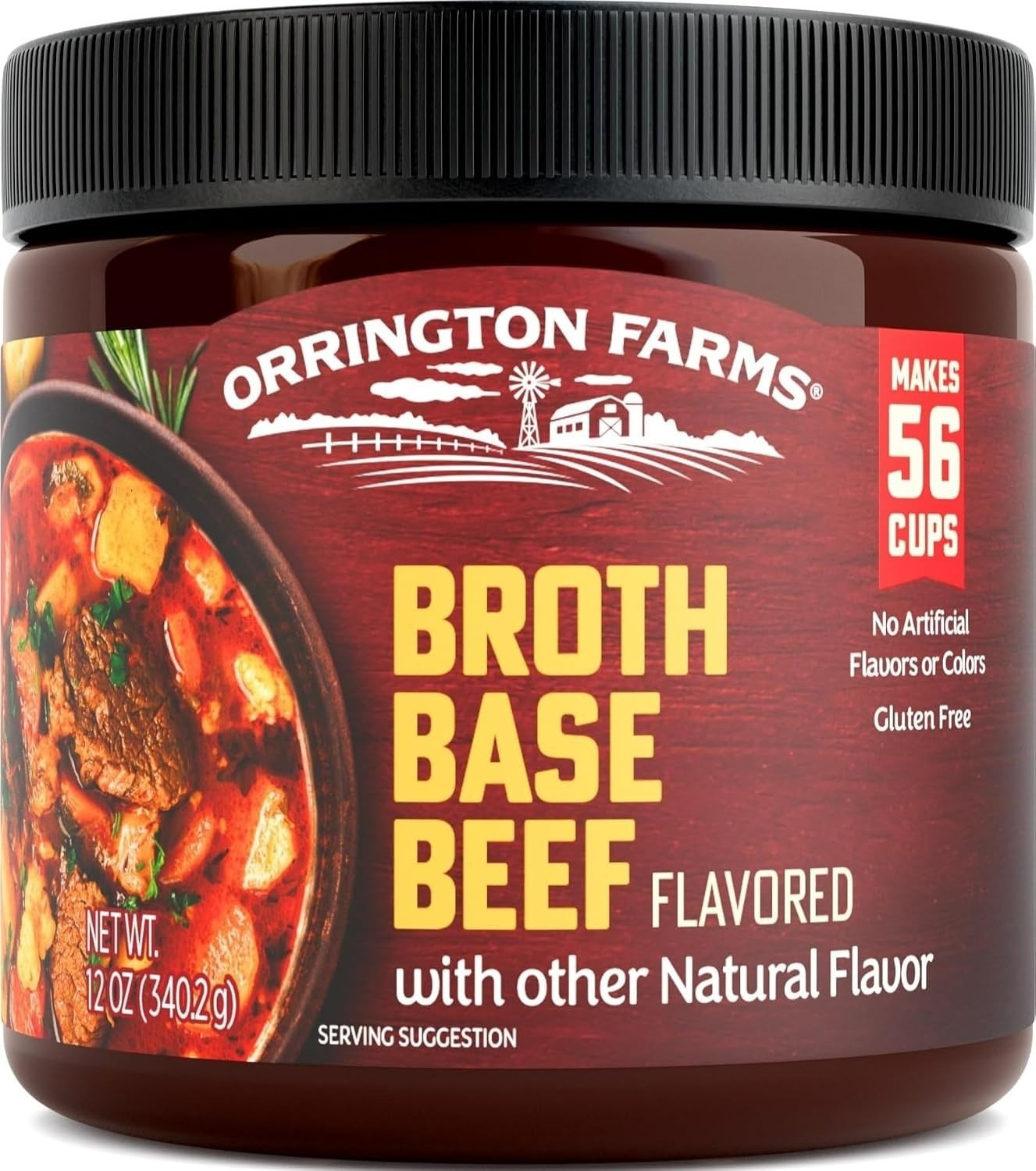 Beef Flavored Broth Base, Granulated Beef Flavored Bouillon, Versatile Usage,…