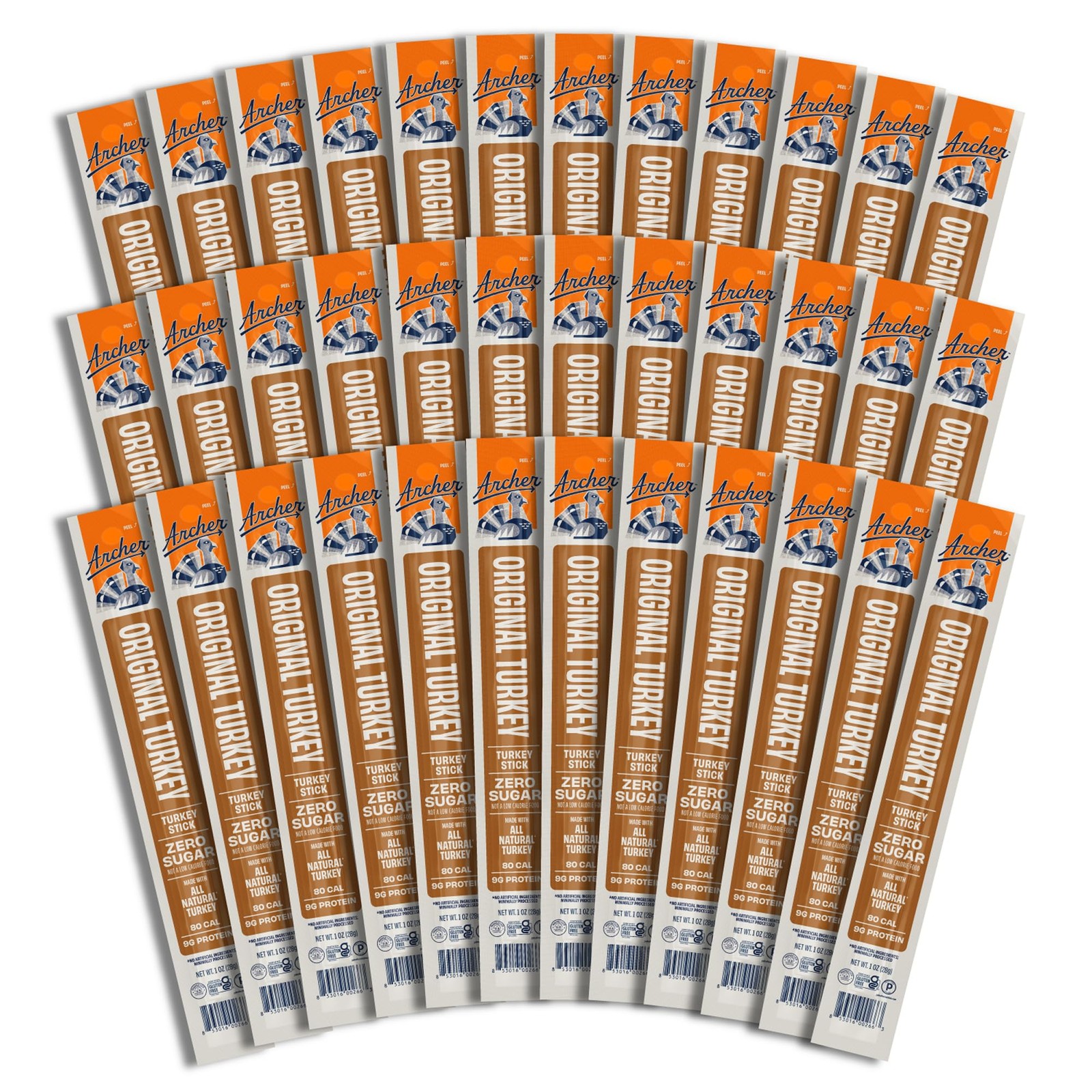 Archer Jerky Turkey Jerky Sticks – All Natural Turkey Sticks, Protein Snack f…